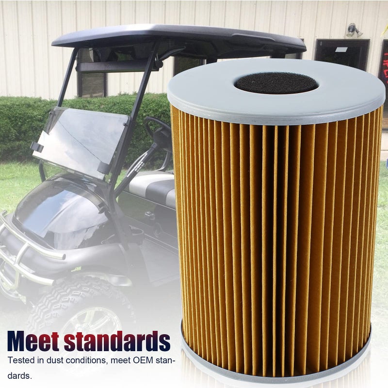 QAZAKY Filter with Pre Filter Compatible with Yamaha Golf Cart G2 G8 G9 G11 Gas 4-Cycle Engine 1985-2001 J38-14450-00 J38-14450-00-00 J10-14417-00 J10-14417-00-00 J10-14417-01 8R4 8F3-25460-00 00 - Image 5
